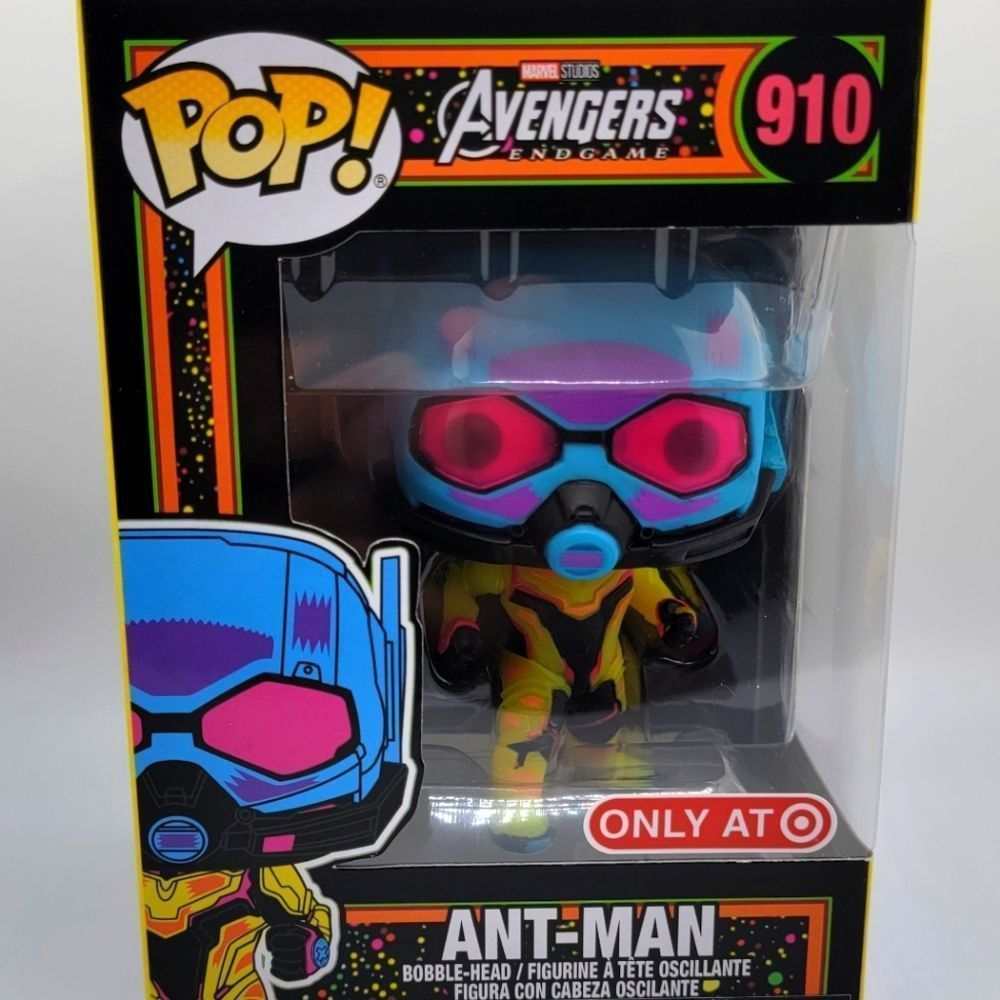 Avengers Infinity Saga Ant-man Funko Pop 910 Blacklight